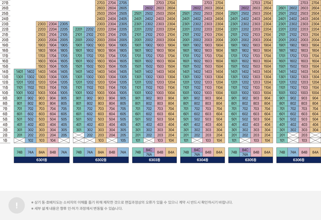평택 고덕 아테라 단지배치도 2