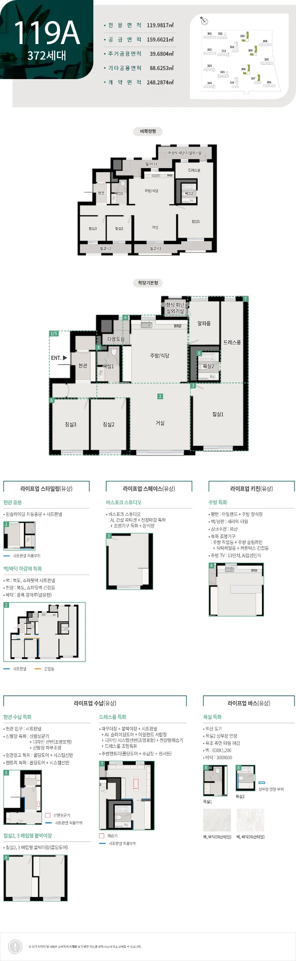 평면안내 119A