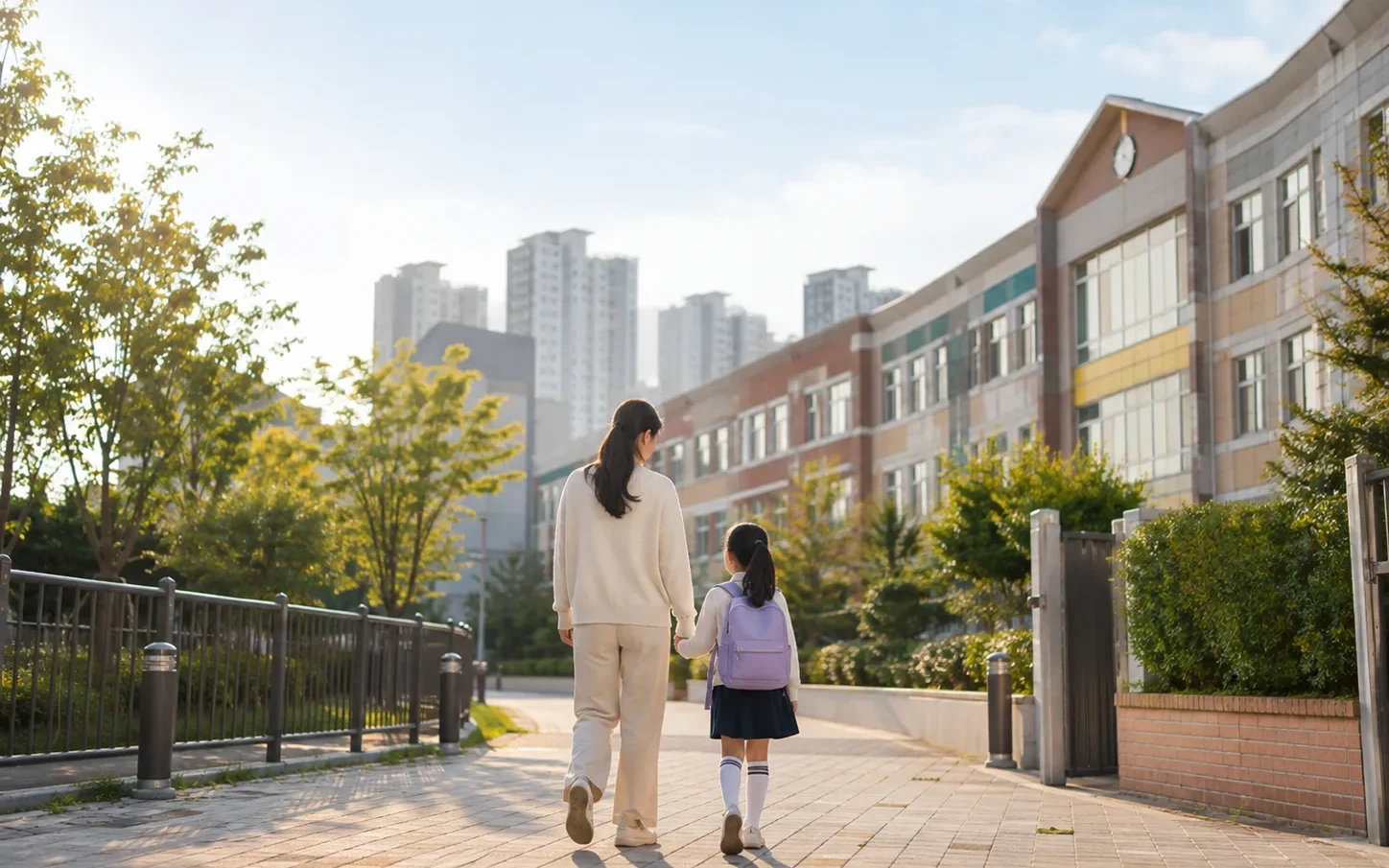 도보 1분 학세권