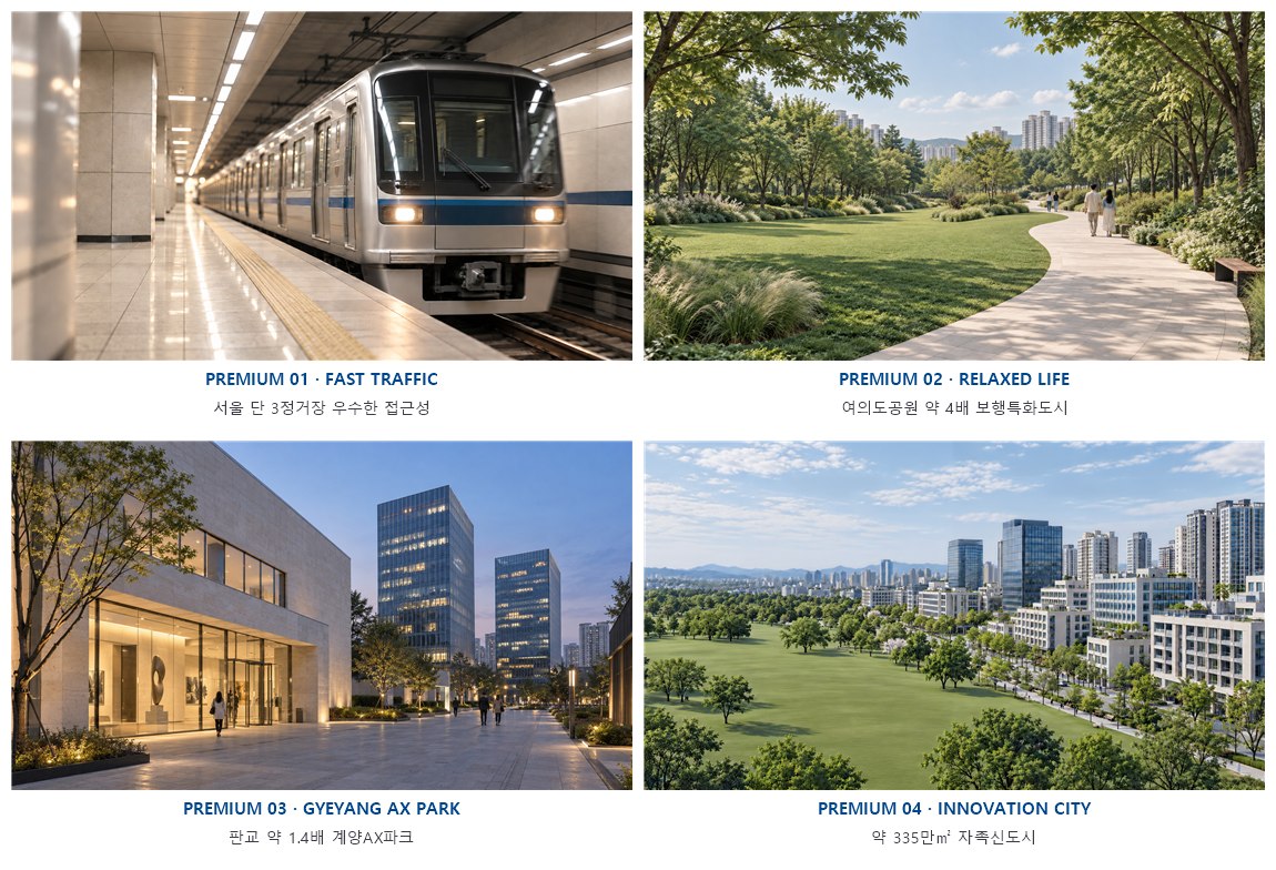 계양신도시 카이브 유보라 프리미엄