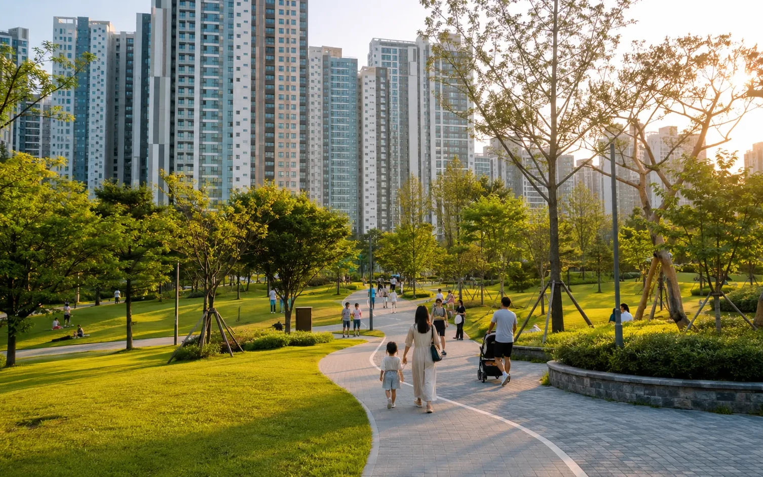 해마루공원 등 쾌적한 자연환경