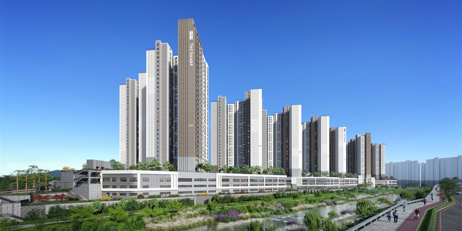 더샵 검단레이크파크 모델하우스
